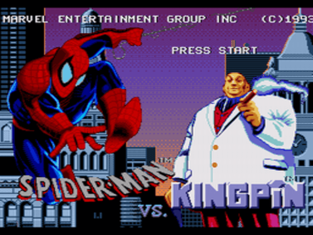 Amazing Spider-Man vs. The Kingpin screenshot 2 for Sega CD